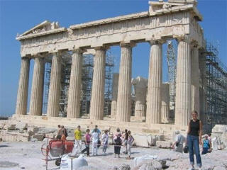 Athens Parthenon city views
