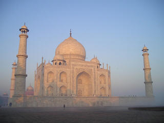 India Taj Mahal new years eve