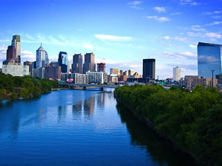 Philadelphia city skyline