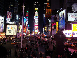 Times Square new years eve ball drop live