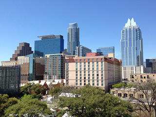 Austin city skyline