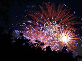 Birmingham new year fireworks