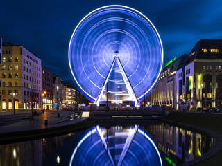 Dusseldorf Christmas lights