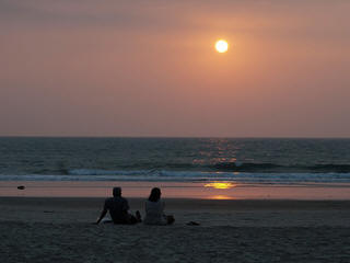 Goa sunset view