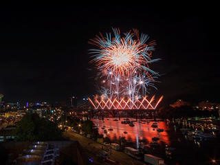 Knoxville new year fireworks