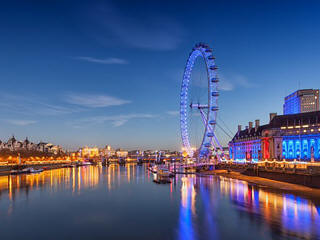 London Eye fireworks