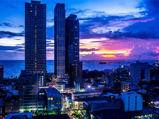 Manila city skyline