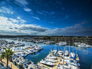 Marina del Rey harbour