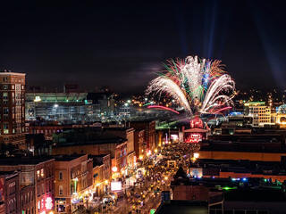 Music City Midnight fireworks