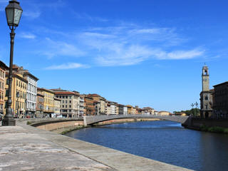 Pisa river view
