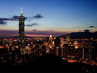 Taipei 101 new year fireworks